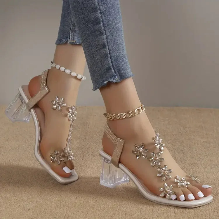 Kimber™ | Diamanten Sandalen