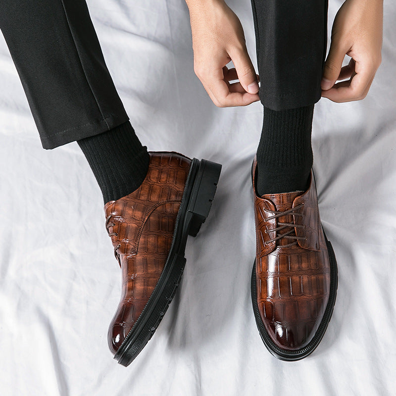 Business Croco Shoes