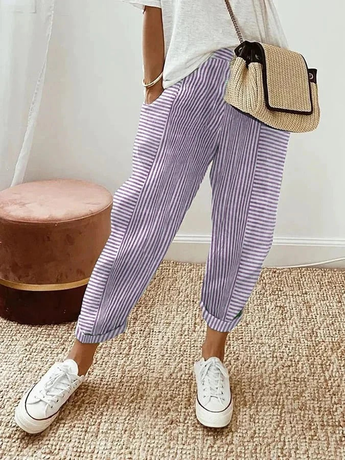 Beaudine™ | Striped trousers